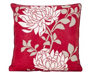 Coussin Loto lin, rouge - 50*50