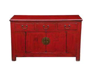 Cabinet antique chinois, orme - L138