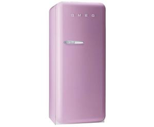 Réfrigérateur – Congélateur inox, rose – H151