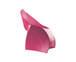 Chaise Flux junior Plastique, Rose - H63