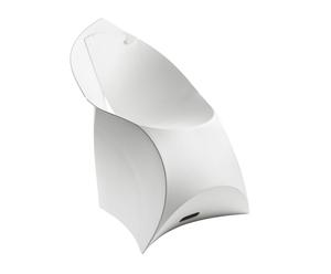 Chaise plastique, blanc - 67*84