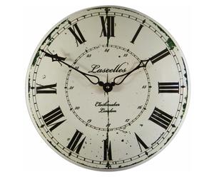 Orologio smaltato da parete Clockmaker - D 36 cm