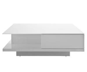tavolino mads bianco - 100x36x100 cm