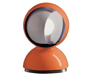 lampada da tavolo Eclisse by V.Magistretti arancione - d 12/h 18 cm