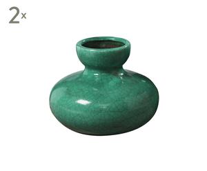 Set di 2 vasi in ceramica Asia - 21x18 cm