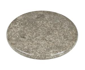 sottopentola in marmo camogli grigio - d 20 cm