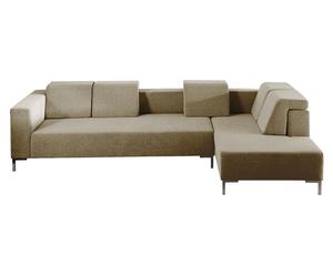 divano angolare Linares beige lato sinistro - 290x81x100 cm