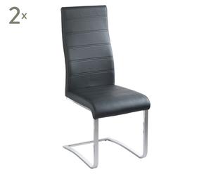 coppia di sedie MATTHEW - 105x41x45 cm