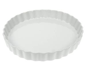 Tortiera in porcellana bianca Tatin - d 28 cm