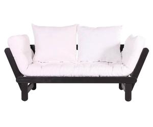 Divano/futon multifunzionale BEAT NATURAL bianco - max 200X80 cm