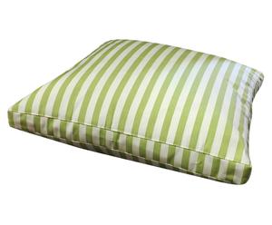 Cuscino per outdoor in poliestere pistacchio Stripe - 44x44 cm