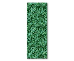 Carta da parati adesiva in vinile verde Jessi, 250x90 cm