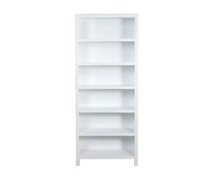 Libreria 5 ripiani in legno White - 220x90x35 cm