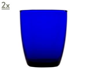 Set de 2 vasos Badalona – azul cobalto