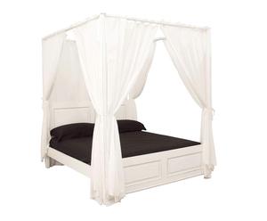 letto a baldacchino antico stile in