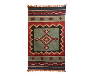 tappeto in lana e juta Kailas - 170x95 cm