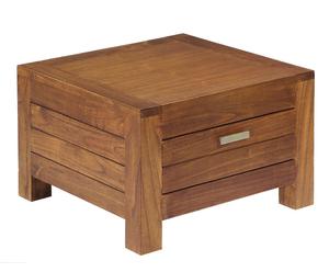 Tavolino da caffe' in legno a 1 cassetto Ohio - 40x60x60 cm