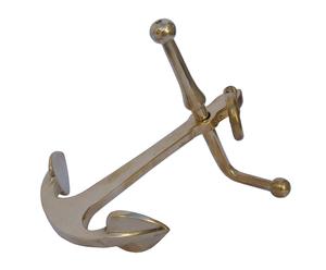 Fermacarte in metallo anchor - 6x12x6 cm