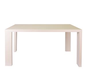 Tavolo in legno Linear bianco - 160x75x90 cm
