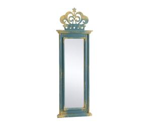 Specchio da parete in abete azzurro - 52x151 cm
