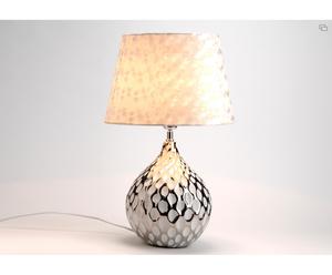 lampada da tavolo in ceramica syl - 36x36x59 cm