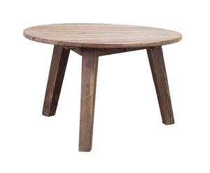 tavolo circolare in teak riciclato bench - d 120/H 75 cm