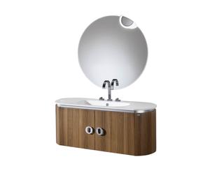 Mobile per bagno con specchio e lampada BOMBO - 120X195X51 cm