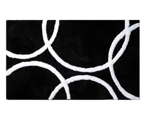 Tappeto in acrilico Kyra - Nero e bianco 60X100 cm
