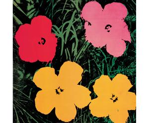 Stampa su pannello mdf Flowers 1964 - 96x96 cm