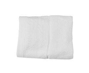 Asciugamano ospite in cotone Adagio - Bianco