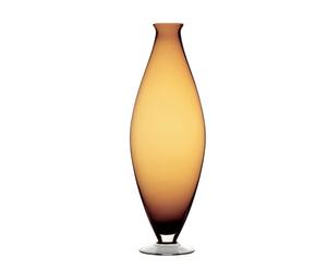 Vaso in vetro ambra Salom&#232; - Ã˜ 20 cm