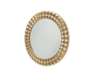 Specchio rotondo INTAGLIO oro