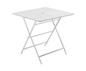 tavolo pieghevole in metallo Louis - 76x76x75 cm