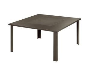 tavolo in acciaio big - 142x142x74 cm