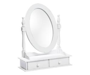 Specchio da Tavolo in betulla pelagie - 49x62x18 cm