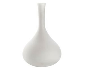 Vaso in pasta di vetro ad ampolla elegance - D 23/h 35 cm