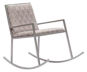 Sedia a dondolo in ferro e lycra Chair G - 61x78x100 cm