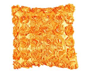 Cuscino arancione Floreal - 40x40 cm