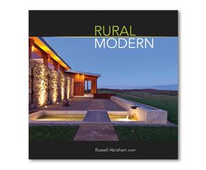 Libro con copertina rigida rural modern - rural residential architecture