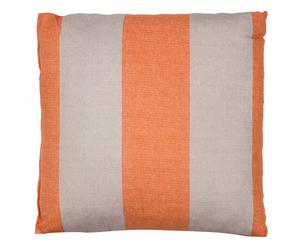 Cuscino arredo in misto cotone Stripe arancione - 40x40 cm