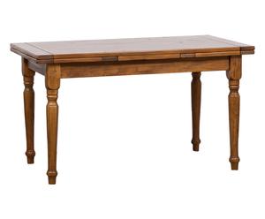 Tavolo allungabile in legno Susan noce - 140x78x80 cm