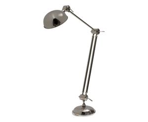 Lampada da scrivania in alluminio Maxi grigio, 46x180x33 cm