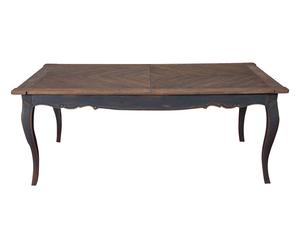 Tavolo allungabile in legno massello di rovere - l 200-250 cm