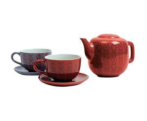Set da tè in ceramica Totem