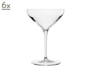 Set di 6 calici per cocktail in vetro Atelier - A 24 cm