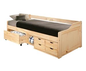 letto in legno massello maxima - 206x70x97 cm