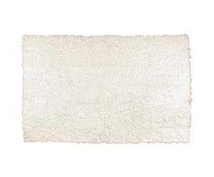 Tappeto in pelliccia di pecora Tapis mouton bianco - 90X60 cm