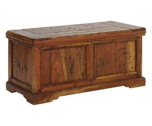 Cassapanca con vano interno in legno CHATEAUX - 100x46x48 cm