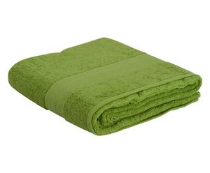 telo bagno in cotone roger verde prato - 100x150 cm