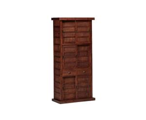 armadio in legno esotico tokyo - 210x100x45 cm